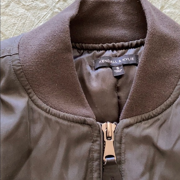 black bomber jacket - Picture 2 of 2